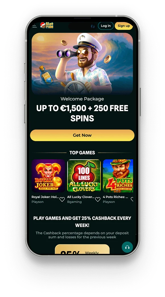 Slotrize application